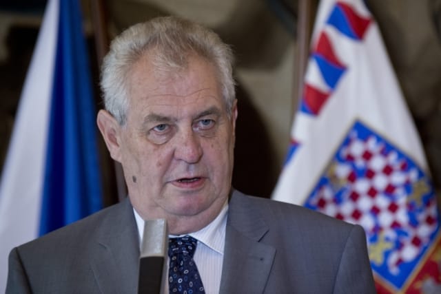 President Miloš Zeman, photo: ČTK